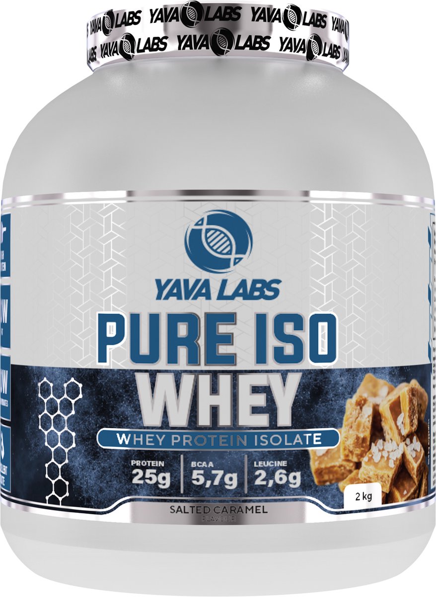 Yava Labs Pure Iso Whey Salted Caramel 2 KG