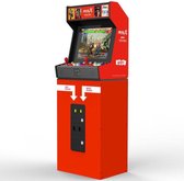 Luxiqo® Arcade - Arcadekast - Speelmachine - Speelkast - Arcade Machine - Game Station - 50 Vintage Spellen - Vintage Arcade - Rood