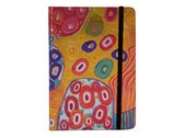 notitieboek Cirkel A6 blanco 17,5 x 12,5 cm oranje