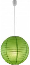 hanglamp Lampion 40 x 39 cm E27 papier 60W groen