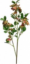 kunstplant Wild Seringa 65 cm zijde groen/roze
