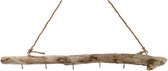 decoratiehanger Paddy 8 x 8 x 80 cm hout naturel