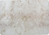 placemats Grey Marble 40 x 29 cm kurk grijs 4 stuks