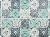 placemats Green Tile 40 x 29 x 0,5 cm 4 stuks