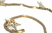 touwverlichting sterren led 1,5 meter 15 lampjes