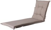 ligbedkussen Panama 200 x 60 cm katoen/polyester taupe