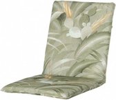 tuinkussen  stapelstoel 97 x 49 cm katoen/polyester groen