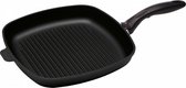 grillpan inductie XD 28 cm aluminium zwart