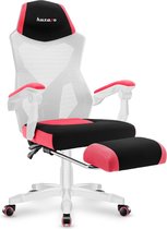 Ergonomische Bureaustoel met voetensteun –Verstelbaar - Volledig Ademend Mesh Bekleding - Kantoorstoel, Vergaderstoel & Gaming stoel – Bureaustoel met Wieltjes