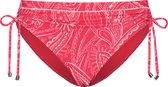 Inner Sun hoog bikinibroekje Rood, Wit maat 44 (XXL)