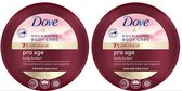 Dove  pro age body butter - 2 x 250 ml