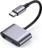 UGREEN 2-in-1 USB-C naar USB-C / 3.5 mm Jack Audio en Adapter