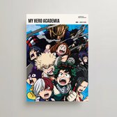 Anime Poster - My Hero Academia Poster - Minimalist Poster A3 - My Hero Academia Merchandise - Vintage Posters - Manga