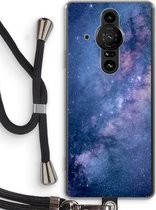 Case Company® - Sony Xperia Pro-I hoesje met Koord - Nebula - Telefoonhoesje met Zwart Koord - Bescherming aan alle Kanten en Over de Schermrand