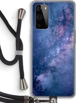 Case Company® - OnePlus 9 Pro hoesje met Koord - Nebula - Telefoonhoesje met Zwart Koord - Bescherming aan alle Kanten en Over de Schermrand