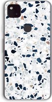 Case Company® - Google Pixel 4a 5G hoesje - Terrazzo N°1 - Soft Cover Telefoonhoesje - Bescherming aan alle Kanten en Schermrand