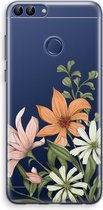 Case Company® - Huawei P Smart (2018) hoesje - Floral bouquet - Soft Cover Telefoonhoesje - Bescherming aan alle Kanten en Schermrand