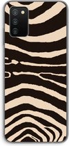 Case Company® - Samsung Galaxy A03S hoesje - Arizona Zebra - Soft Cover Telefoonhoesje - Bescherming aan alle Kanten en Schermrand