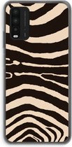 Case Company® - Xiaomi Redmi 9T hoesje - Arizona Zebra - Soft Cover Telefoonhoesje - Bescherming aan alle Kanten en Schermrand