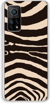 Case Company® - Xiaomi Mi 10T hoesje - Arizona Zebra - Soft Cover Telefoonhoesje - Bescherming aan alle Kanten en Schermrand