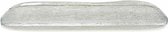 schaal Oasis 47 x 18 x 2 cm glas transparant