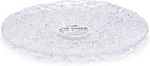 schaal Crystal Bits 21 x 2 cm glas transparant