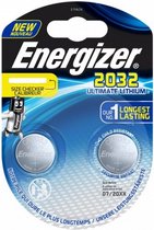 batterij knoopcel Ultimate Lithium 3V CR2032 2 stuks