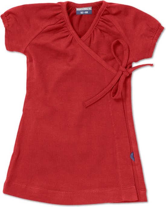 Silky Label - Robe Rouge Hypnotisant - Manches Courtes - 86 - 92