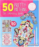 Kleurboek voor volwassenen 50 kleurplaten mandala pretty patterns