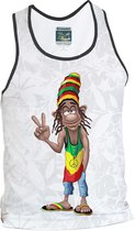 Miami Beach | Mouwloos T-shirt | Tanktops | Singlet | Climacontrol | Maat L | 344 Peace