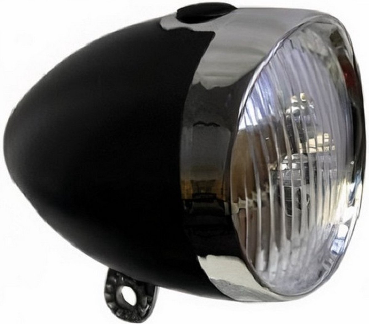 koplamp Qt Retro 3-led zwart