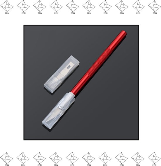 Jumada's - 7-delig Mes Set: RVS Scalpel 5 Extra Mesbladen Jumada's - 7-delig Mes Set: RVS Scalpel 5 Extra Mesbladen