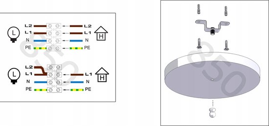 Hanglamp Industrieel voor Woonkamer, Eetkamer - Verstelbaar max. 70cm - 3-Lichts - E27 tot 60 W - Amber Glas