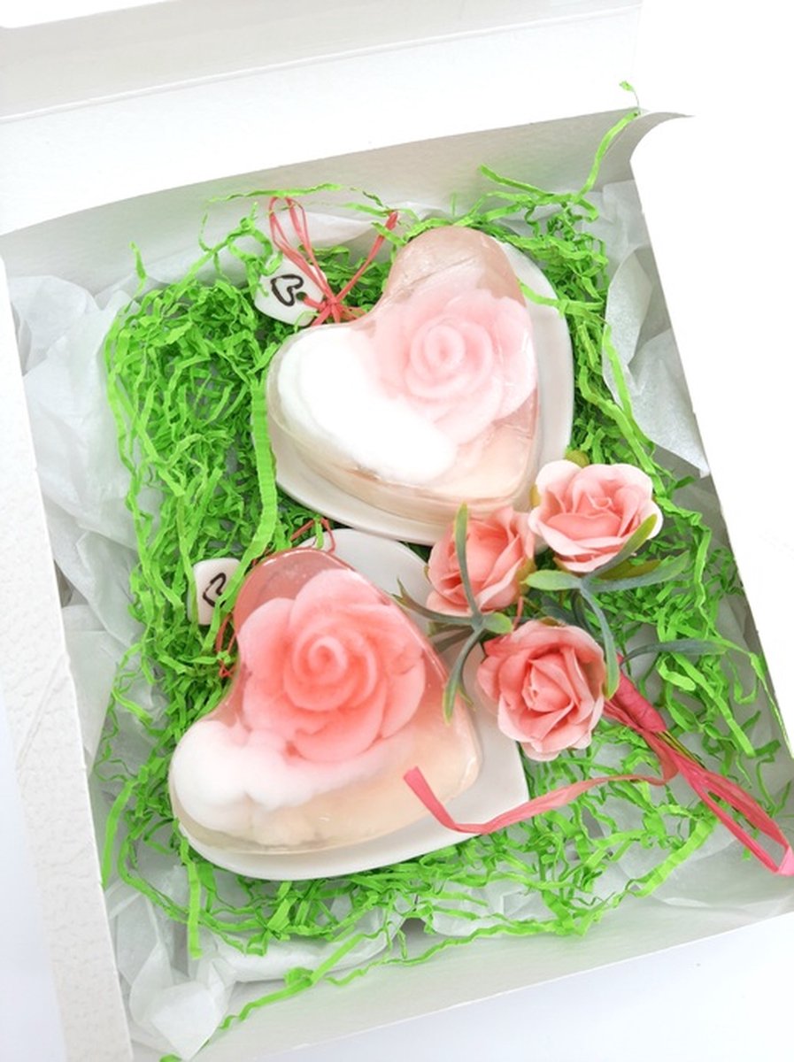 Goedkoopste Geschenkset -Handgemaakte zeep-Gift box-Glycerine zeep-cadeau vrouw-verjaardag cadeau-Moederdag cadeau