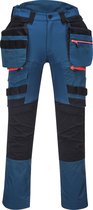 Pantalon de travail STRETCH avec poches supplémentaires + genouillères gratuites BLEU Taille 28 EU : 44