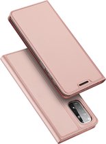 Dux Ducis - Telefoonhoesje geschikt voor Xiaomi Redmi Note 11S - Skin Pro Book Case - Roze
