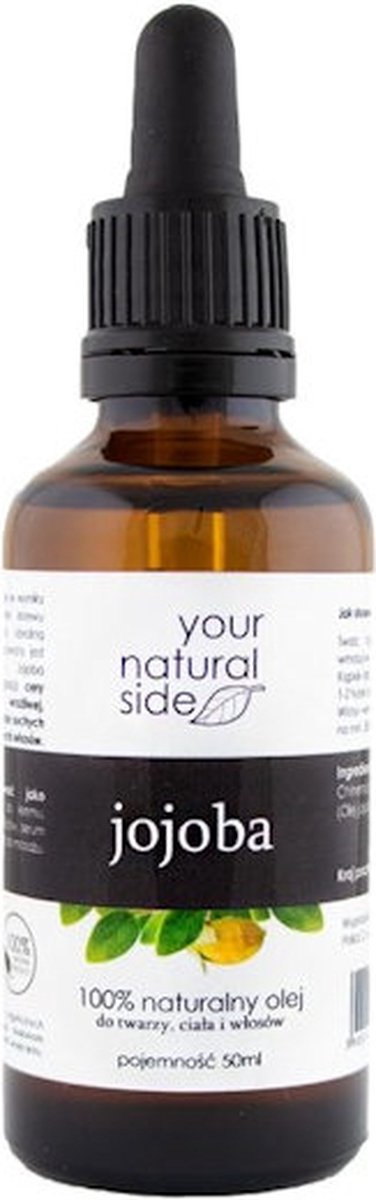 Your Natural Side Jojoba Organic Oil 50ml. Pipette