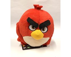 Angry Birds - Rood - Angry Birds knuffel - 15 cm - Pluche