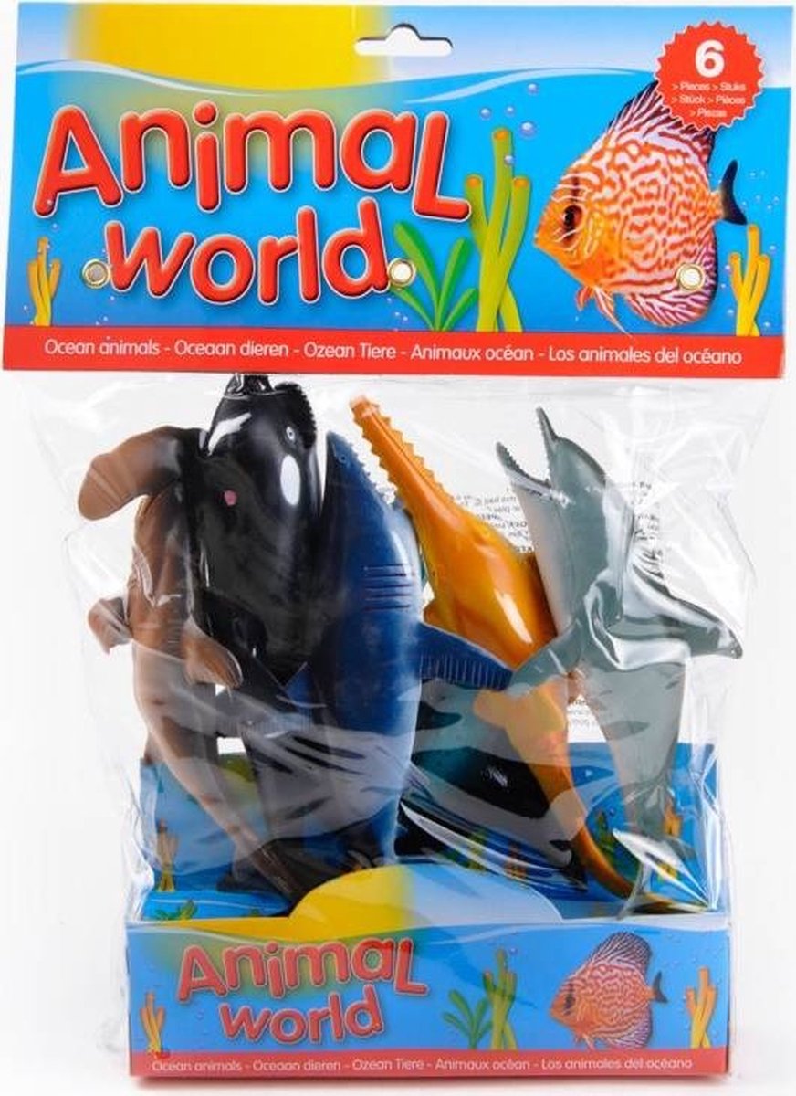 Animal World oceaan dieren 6 in zak — afbeelding 4