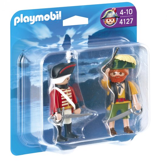 Playmobil® 4127 Blister Soldat et Pirate