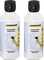 Karcher RM500 Venster Vac Glas Reinigingsconcentraat, 500ml (Pack van 2)