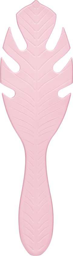 WetBrush Go Green Detangler Pink - Brosse à cheveux Anti Tangle - Biodégradable - 1 pièce