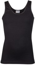 Beeren Comfort Feeling katoen meisjes hemdje brede band - 152 - Zwart