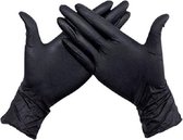 Intco Nitril handschoenen - Latex vrij - Zwart - 100 stuks - maat Medium