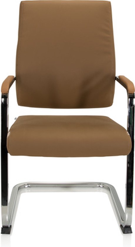 SAPRI - Chaise conférence / chaise visiteur Marron