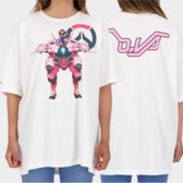Overwatch – D.VA – T-shirt Wit Maat S