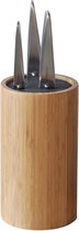 Point-Virgule – Messenblok zonder messen – Universeel - Bamboe - ɸ12cm H22cm