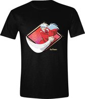 Inuyasha – Diamond Logo - T-Shirt- Zwart Maat XXL