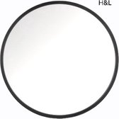 H&L spiegel - rond - ⌀80 cm - muurspiegel - slaapkamer - hal - woonkamer - muurdecoratie