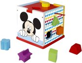 Polymark Mickey - Cube Et Blocs En Bois - 12 Pcs
